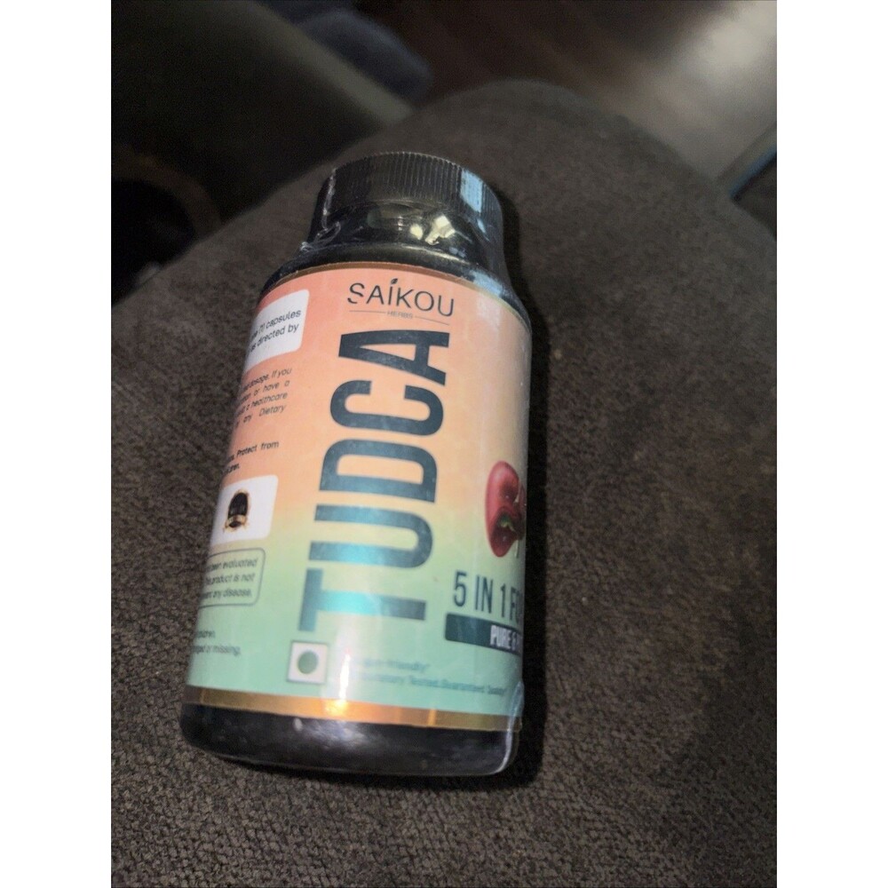 TUDCA 750mg - 5 in 1 w/ Milk Thistle, Ashwagandha,Dandelion and Ginseng - 60Ct
